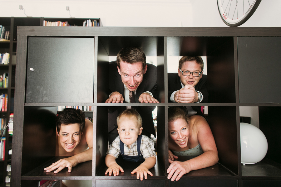 kreatives Gruppenbild