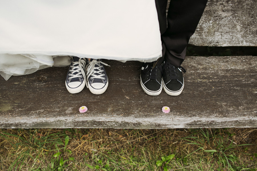 Chucks als Brautschuhe