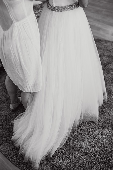 Brautkleid Getting Ready