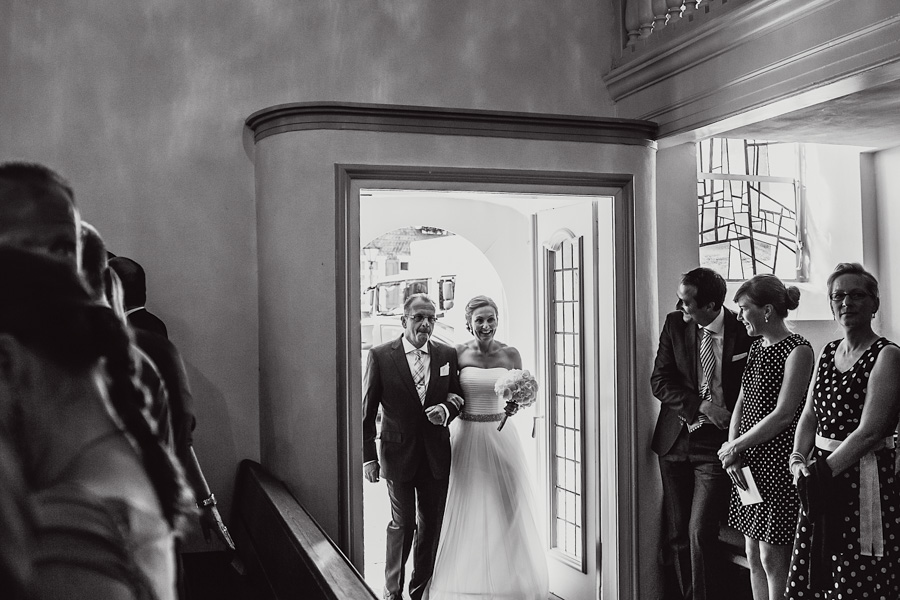 Hochzeit Braut Einzug